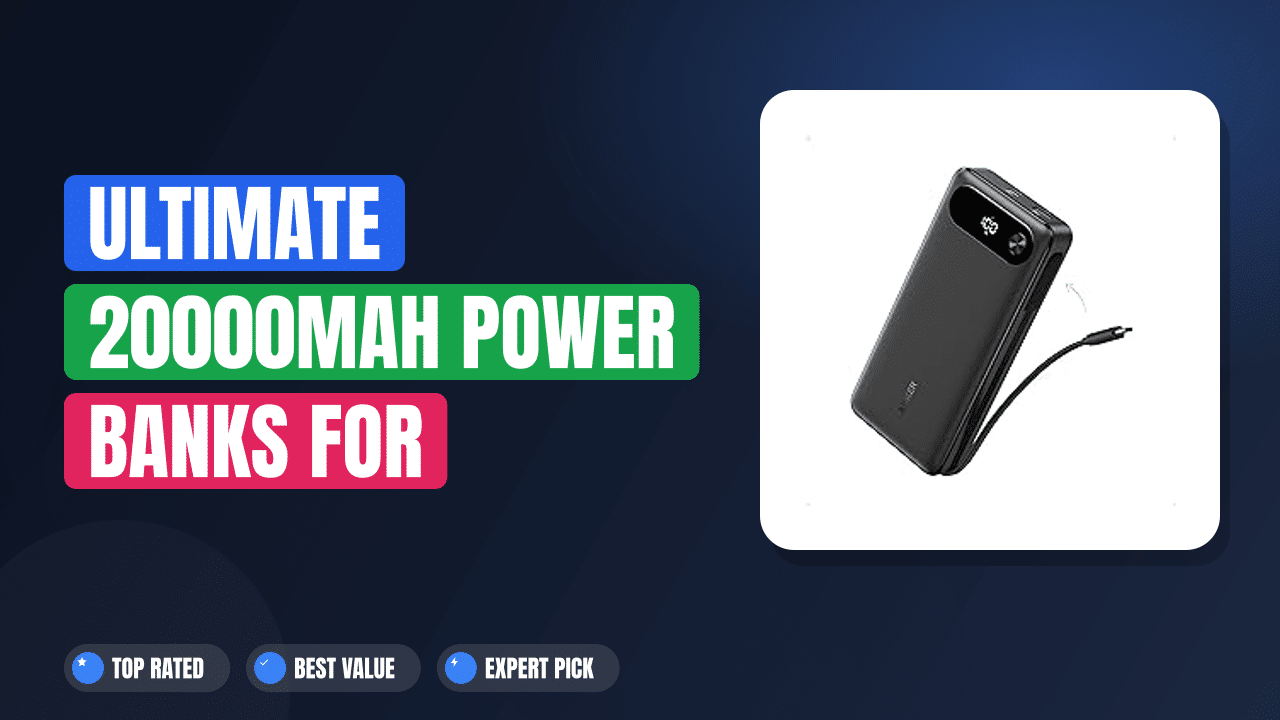 Ultimate 20000mAh Power Banks for Travel